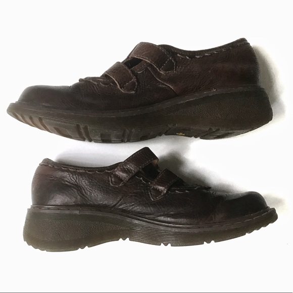 📚SOLD📚Dr. Martens T-Strap Leather Mary Janes - Picture 6 of 8